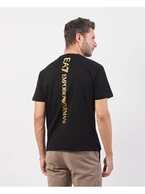 T-shirt girocollo EA7 Logo Series in cotone EMPORIO ARMANI EA7 | 8NPT18-PJ02Z0208